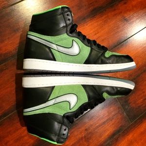Air Jordan 1 high Zoom Zen Green size 13